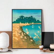1 Stück Ukiyo-E Kawase Hasui Kunstwerke Poster Clubbar Vintage Poster Wandkunst Malerei Schlafzimmer Studierzimmer ohne Rahmen - Verschiedenfarbig - Übersicht 68