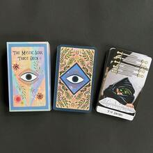 Mystic Soul Tarot Cards - 78pcs Perfect For Christmas, Halloween & Easter Gatherings, Divination Game - Multicolor - View 1