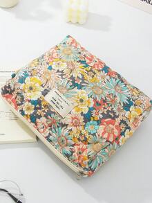 1个彩色大号花卉绗缝化妆包，时尚休闲大容量便携拉链化妆包，旅行度假必备化妆包，可收纳卫生巾、卫生棉、有线耳机、头戴式耳机、充电器、口红、化妆品、香水、护肤品和美容产品，家居装饰，钥匙，节日礼物，化妆包，小型化妆包，化妆包，圣诞礼物，收纳袋，手拿包/小手提包，化妆品收纳盒，收纳袋，刷子架，迷你收纳袋，大容量收纳袋，圣诞礼物，女士礼物创意，化妆包，旅行必备 - 彩色 - 查看 13