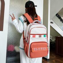 Large Capacity Korean Version Backpack, Versatile, Suitable For High School, Middle School And College Students