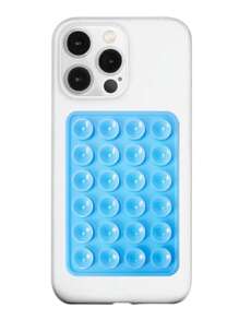 10pcs Double-Sided Silicone Suction Cup Upgrade Suction Cup Card Package Square Single Sided Phone Suction Cup Holder Adhesive Phone Case Holder Silicone Phone Accessories For Women For Men Wallet Mini Wallet Purse Wallet Magsafe Wallet Card Wallet