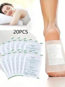 100/50/20/6 pezzi Cerotti detox naturali ai bulbi per i piedi, cerotti per la cura quotidiana che allevia lo stress, aiuta il sonno e i piedi freddi, unguento per i piedi degli adulti con zenzero - Cerotti riscaldanti naturali a base di erbe, con aroma rilassante - Design adesivo flessibile - Traspirante e non irritante, calore temporaneo per stili di vita attivi