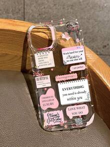 This Protective Case Features Various Memo And Notebook Patterns, Compatible With IPhone 13/11/17/16/14/15/15 Pro/15 Plus/15 Pro Max/7 Plus/8 Plus/X/Xs Max/Xr/11 Pro/12 Pro/13 Pro/14 Pro/12 Mini/13 Mini/11 Pro Max/12 Pro Max/13 Pro Max/14 Pro Max/14 Plus/6/6s/6 Plus/7/8/SE As Well As Galaxy Galaxy/A54/A14/A12/A13/A15/A32/A33/A24/A52S/S20/S21/S22/S23/S24/S23 Plus/S24 Ultra. - Multicolor - View 5