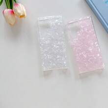 适用于三星 Galaxy S25 S24 S23 S22 S21 S20 Ultra Plus FE S25 Edge 的手机壳，闪亮珠光纹理，也适用于 A16 A26 A36 A56 A55 A35 A15 S9 S10 Plus S10E，以及 16 15 14 13 12 11 Pro Max Pro Plus 系列 16e，国际版，非国内版。 - 白色 - 查看 4