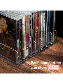 1pc Acrylic Book Stand, Transparent Desktop Book Holder, Book Organizer, Display Rack For Office - Clear - View 3