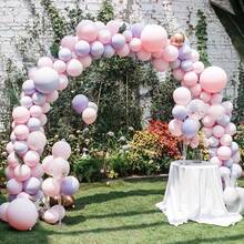 1 Set Adjustable Balloon Arch Kit With Stand, Balloon Arch Frame With Base, Suitable For Weddings, Baby Showers, Birthdays, Parties, Decorations, Christmas - Multicolor - View 8