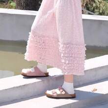 CAMEL CROWN 男士凉鞋，新款夏季软底拖鞋，透气防滑休闲凉鞋