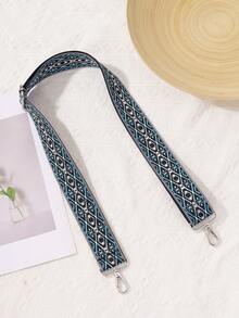 Retro Embroidery Jacquard Wide Strap Shoulder Crossbody Bag Accessory Long Strap Replacement Bag Strap Boho Western