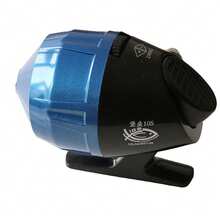 1pc Spring Reel Fishing Reel, Closed-Loop Circulation Lure Reel, Internal Axis Bow Fishing Reel (Patterns May Vary) - Multicolor - View 5