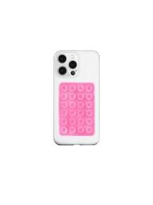10pcs Double-Sided Silicone Suction Cup Upgrade Suction Cup Card Package Square Single Sided Phone Suction Cup Holder Adhesive Phone Case Holder Silicone Phone Accessories For Women For Men Wallet Mini Wallet Purse Wallet Magsafe Wallet Card Wallet