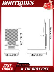 1个可折叠桌面手机支架，适用于智能手机和平板电脑 - C款 - 查看 3