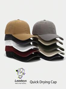 1pc Lightweight Breathable Quick Dry Mesh Outdoor Sports Cap, Unisex Casual Hat New Sun Protection Summer Sun Visor Cap, Suitable For Outdoor Sports, Fishing, Holiday, Beach Travel, Gift For Family, Lover And Friends