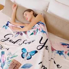 Plant Gifts Blanket, Gifts For Gardeners Woman, Plant Lover Gifts For Women, Gardening Gifts Throw Blanket Fluffy Blanket For Women, Plant Blanket For Plant Lover Mom Aunt Grandma Daughter Mothers Day Christmas 30x40 In