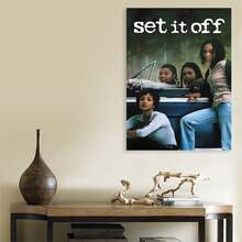 Framed Set ItOff Classic Movie Poster Posters Canvas Posters Album Cover Music Movie Posters Wall Art Decor Prints Classical For Home Bedroom Bathroom