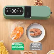 RAF New Vacuum Sealing Machine, Vacuum Bag Sealing Food Preservation, Suitable For Dry And Wet Food Preservation And Snack Bag Sealing, Vacuum Sealing/Single Sealing/External Air Pump, To Meet The Family Food Preservation Vacuum Sealing Machine - Multicolor - View 7