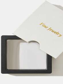 S925 Sterling Silver Simple Cube Design Pendant Necklace, Minimalist & Fashionable, Elegant Gift For Family, Friends And Couples - Silver - View 6