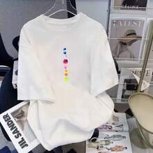 Camiseta Planetas Constelação Algodão Unissex Promoção - Preto - Visão 2