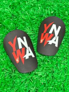 10*6cm Lightweight Breathable Shin Guards, High Strength Material To Reduce Sports Impact - Black - View 3