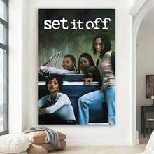 Framed Set ItOff Classic Movie Poster Posters Canvas Posters Album Cover Music Movie Posters Wall Art Decor Prints Classical For Home Bedroom Bathroom