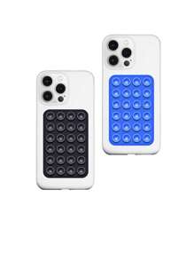 10pcs Double-Sided Silicone Suction Cup Upgrade Suction Cup Card Package Square Single Sided Phone Suction Cup Holder Adhesive Phone Case Holder Silicone Phone Accessories For Women For Men Wallet Mini Wallet Purse Wallet Magsafe Wallet Card Wallet