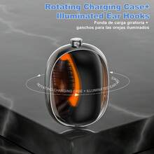 ERAZER XF31 AI OWS Wireless Earphones Support 150 Languages Translation 360 ° Rotation Ultra Long Battery Life Fashionable And Luminous Open Earphones HlFl Sound Quality Artificial Intelligence Earphones - Black - View 7