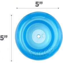 Outward Hound By Nina Ottosson Treat Tumble Interactive Puzzle Ball Dog Toy, Level 1 Beginner, Blue, Small (4.75" Diameter) - Blue - View 8