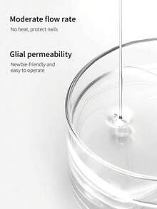1 pieza 10ml Imprimación en gel de construcción que no requiere limpieza, gel base transparente de gel que se remoja en LED con acabado brillante y larga duración, base y capa superior para esmalte de uñas en gel, arte de uñas DIY para el hogar - transparente - Ver 6