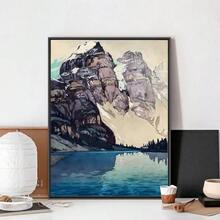 1 Stück Ukiyo-E Kawase Hasui Kunstwerke Poster Clubbar Vintage Poster Wandkunst Malerei Schlafzimmer Studierzimmer ohne Rahmen - Verschiedenfarbig - Übersicht 65