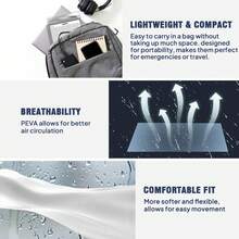 Impermeable unisex de manga larga, abrigo de lluvia con capucha, chaqueta tipo trinchera para exteriores, senderismo, motocicleta, escuela, oficina, hogar, verano, playa, viajes, San Valentín, mascotas, carnaval, primavera, verano, regalos para damas de honor, decoración de habitación, playa, viajes, para hombres, para mujeres, vacaciones, cosas lindas - Multicolor - Ver 4