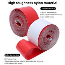 700C Fixie 自粘式轮胎内衬，尼龙内衬，27.5 英寸防滑网状表面，26 英寸山地自行车轮胎内衬，29 英寸