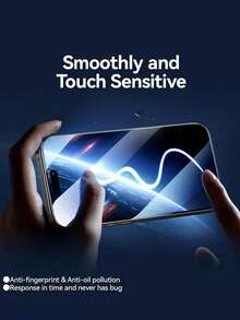 10 件/套 /5+5 隐私钢化玻璃屏幕保护膜适用于 iPhone 16 Pro Max 15 Plus 14 13 Mini 带相机镜头保护膜 - 黑色 - 查看 5