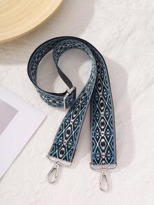 Retro Embroidery Jacquard Wide Strap Shoulder Crossbody Bag Accessory Long Strap Replacement Bag Strap Boho Western