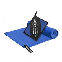 Toalla de playa de microfibra para viajes - Toalla de secado rápido, suave y ligera para camping, toalla de viaje absorbente y compacta para campamento, gimnasio, playa, yoga, natación y mochilero