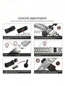 1 件兼容 表带，2025 年夏季新产品，可调节不锈钢表带适用于 Ultra2、1 系列 SE S9 8 7 6 5 4 3 2 1，38 毫米 40 毫米 41 毫米 42 毫米 44 毫米 45 毫米 49 毫米（不含手表），男女皆宜的礼物