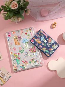 Patchwork Blumen Schutzhülle geeignet für iPad 10. Gen, iPad 7/8/9 10,2 Zoll, iPad Air 4/5. Gen 10,9 Zoll, Kindle Paperwhite 12. Gen 2024, Tab A7 Lite 8,7'', S6 Lite 10,4 Zoll, Vier-Ecken Stoßschutz, Einhändiger Griff