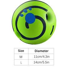 1PC Interactive Dog Lover And Dog Mom Love Toys Ball With Giggle Sounds - Cat/Dog Lover Gift And Dog/Cat Mom Love Pet Puppy Rolling Activity Playing Chew Training Toy, Large Dog Lover And Dog Mom Love Ball Toy For Interactive Playtime, Dog Lover And Dog Mom Love Chew Toy Accessories, Dog Lover And Dog Mom Love Toothbrush Ball For Puppy Fun