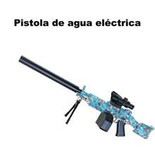 Pistola francotirador, lanzador bolas energía,  pistola juguete, juguete interactivo para exteriores