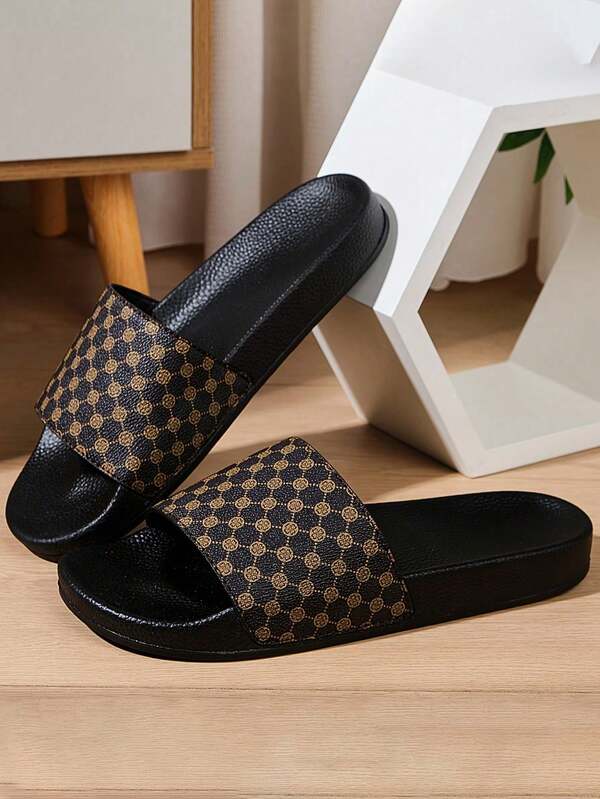 Men Sandals Quick-Drying Thick-Soled Non-Slip Casual Slippers, Men's Indoor And Outdoor Sports Slippers, Unisex Street Style Sandals, EVA Beach Sandals