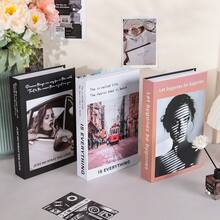 3/2/1 件装仿真装饰书，折叠发货，易于组装，时尚书籍造型咖啡桌装饰，设计师款仿真书，适用于书架、咖啡桌、农舍、家居、客厅、卧室、办公室、浴室、桌面、电视柜、大堂、书架等，是各种节日礼品的理想之选。 - 多色彩色 - 查看 15
