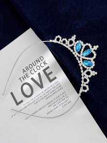 1pc Bridal Crown, Wedding Dress Headpiece, Birthday Girl Crown, Multi-Purpose Rhinestone Princess Hair Hoop Tiara, Wholesale - Crown - View 5