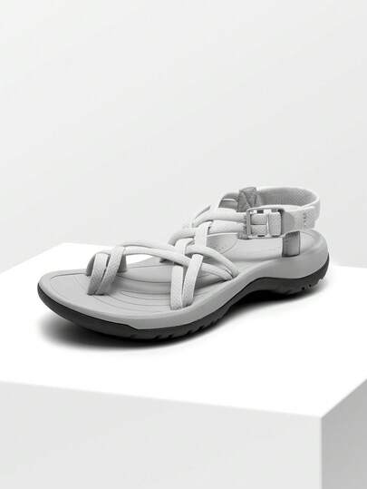 Women's Walking Sandals With Arch Support Elastic Strap Summer Sport Athletic Casual Hiking Outdoor Sandal