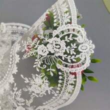 2pcs/4pcs/6pcs Vintage Lace Placemats, Handmade Embroidered Doilies, Suitable For Dining Table, Kitchen, Holidays, Weddings