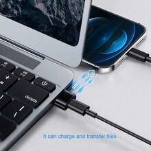 4个银色和黑色Type-C母口转USB 2.0公口OTG适配器 - 手机/耳机转换器，支持安卓和苹果充电及数据同步，Type-C适配器，圣诞节/家居礼物 - 彩色 - 查看 4