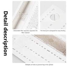 Betta-Aquarium, Aquarium aus klarem Acryl, Fischglas für Goldfische, kleine Fische, oberes zirkulierendes Filtersystem, leise Wasserpumpe, Home Office Desktop dekorativ