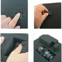 Waterproof Protective Hard Carry Flight Case Camera Equipment Storage Secure Box - Black - View 8