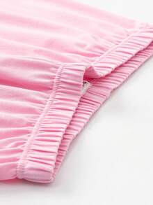 Balabala Tween Girl' Pajama Set - Soft Long Sleeve Top & Pants - Cozy Sleepwear For Boys & Girls - Pink - View 8