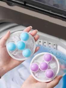 Washing Machine Filter Net Bag, Hair Remover Cleaner Floating Laundry Cleaning Ball, Home Use Lint Remover Washing Bag - Multicolor - View 13