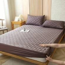 Waterproof Quilted Mattress Protector Cover With Elastic All Around
