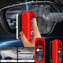 1/2pcs Car Glass Cleaning Board Car Windshield Renovation And Decontamination Car Window Transparent Oil Film Cleaner,Glasses