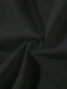 Momo DanDaDan 日本艺术男士礼物 男士夏季休闲T恤，舒适透气，柔软，略有弹性 100% 纯棉四季穿着男女通用上衣 220g - 黑色 - 查看 4